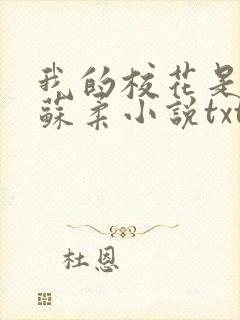 我的校花是福姬苏柔小说txt