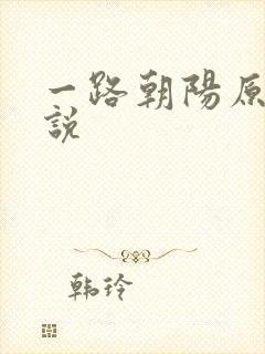 一路朝阳原著小说