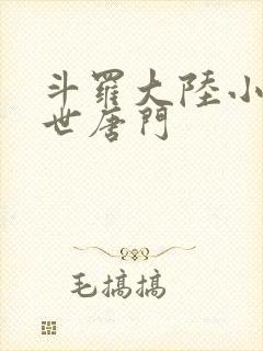 斗罗大陆小说绝世唐门