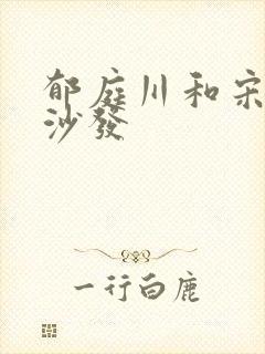 郁庭川和宋倾城沙发