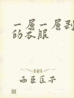 一层一层剥掉你的衣服
