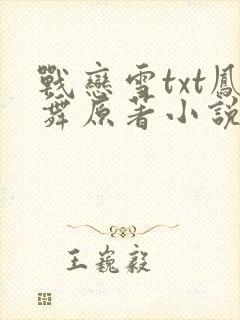 战恋雪txt凤舞原著小说