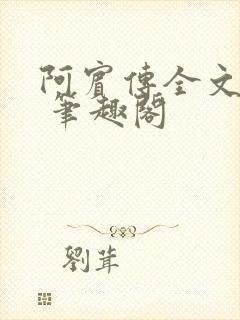 阿宾传全文阅读 笔趣阁