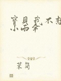 宝贝 我不想带小雨伞