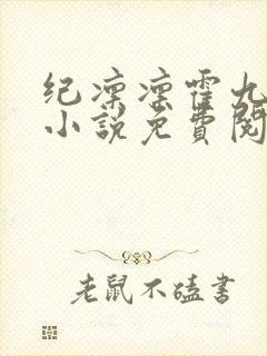 纪凛凛霍九霖的小说免费阅读在线