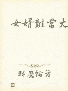 女婿难当大结局