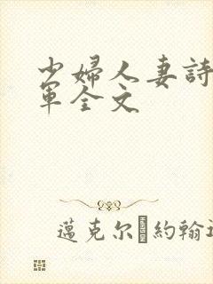 少妇人妻诗雨小军全文
