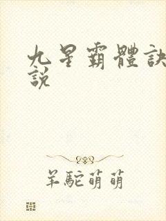 九星霸体诀 小说