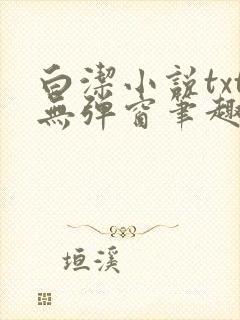 白洁小说txt无弹窗笔趣阁