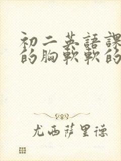 初二英语课代表的胸软软的