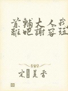 首辅大人我们和离吧谢容珏