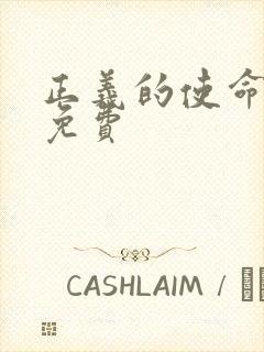 正义的使命全文免费