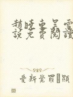 赵晓东吴雪晴小说免费阅读