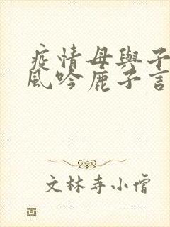疫情母与子且听风吟鹿子言四