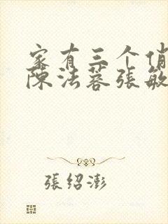 家有三个俏媳妇陈法蓉张敏