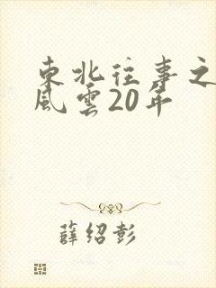 东北往事之黑道风云20年