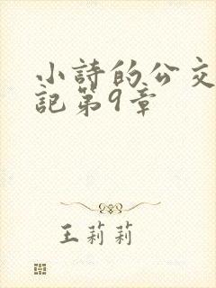 小诗的公交车日记第9章