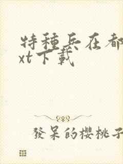 特种兵在都市txt下载