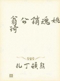 翁公销魂姚瑶琦琦