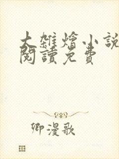 大杂烩小说全集阅读免费