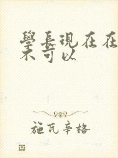 学长现在在上课不可以