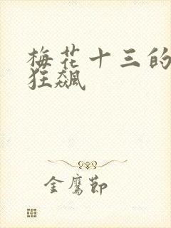 梅花十三的乳液狂飙