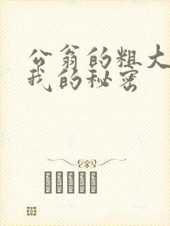 公翁的粗大放进我的秘密