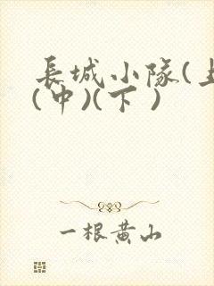 长城小队(上)(中)(下 )