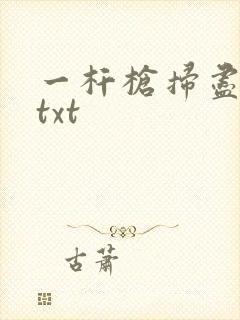 一杆枪扫尽全家txt