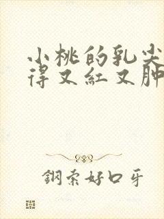 小桃的乳尖被吸得又红又肿