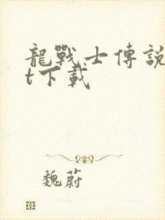 龙战士传说txt下载