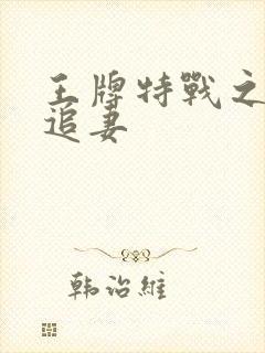 王牌特战之军少追妻