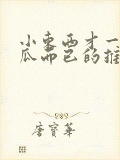 小东西才一根黄瓜而已的推荐书