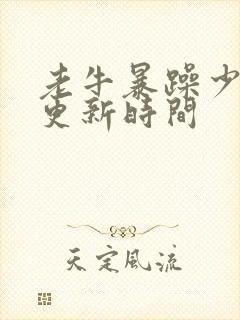 老牛暴躁少女的更新时间