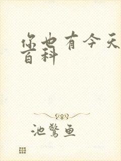 你也有今天百度百科