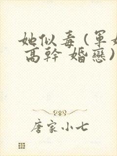 她似毒 (军婚 高干 婚恋)完结