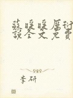 苏暖暖厉衍琛小说全文免费阅读