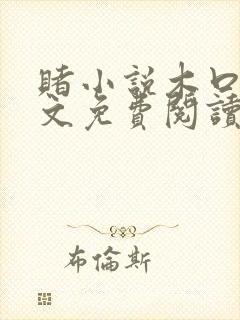 赌小说木口银全文免费阅读笔趣阁