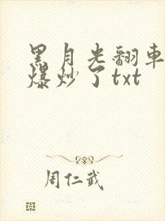 黑月光翻车后被爆炒了txt