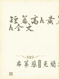 短篇高h黄暴辣h全文