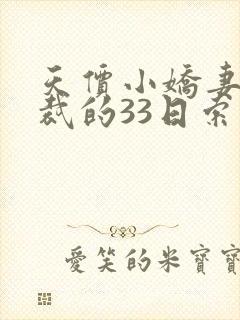 天价小娇妻,总裁的33日索情全文免费