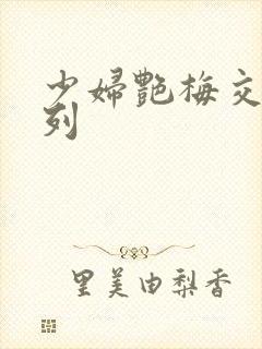 少妇艳梅交换系列