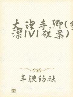 大理寺.卿(双洁1V1破案)