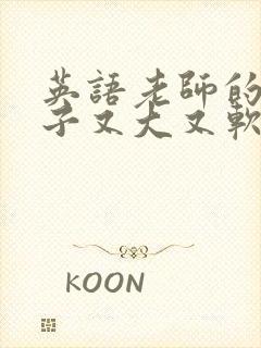 英语老师的小兔子又大又软