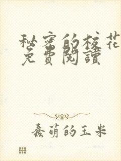 秘密的校花小说免费阅读