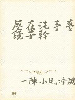 压在洗手台看着镜子干