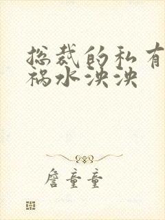 总裁的私有宝贝祸水泱泱