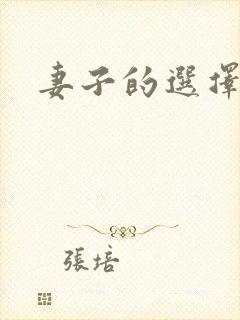 妻子的选择小说