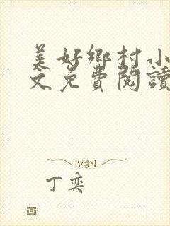 美好乡村小说全文免费阅读