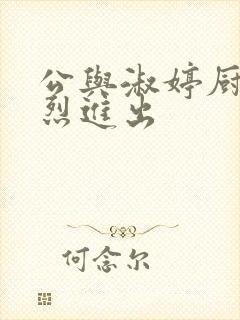 公与淑婷厨房猛烈进出